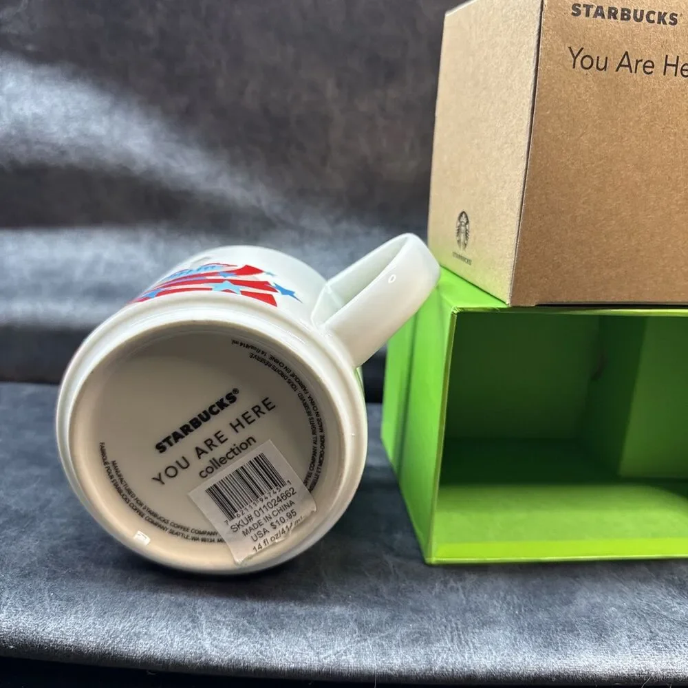 Starbucks Washington D.C. You Are Here YAH Series 14 oz Coffee Mug New In Box - Picture 3 of 3